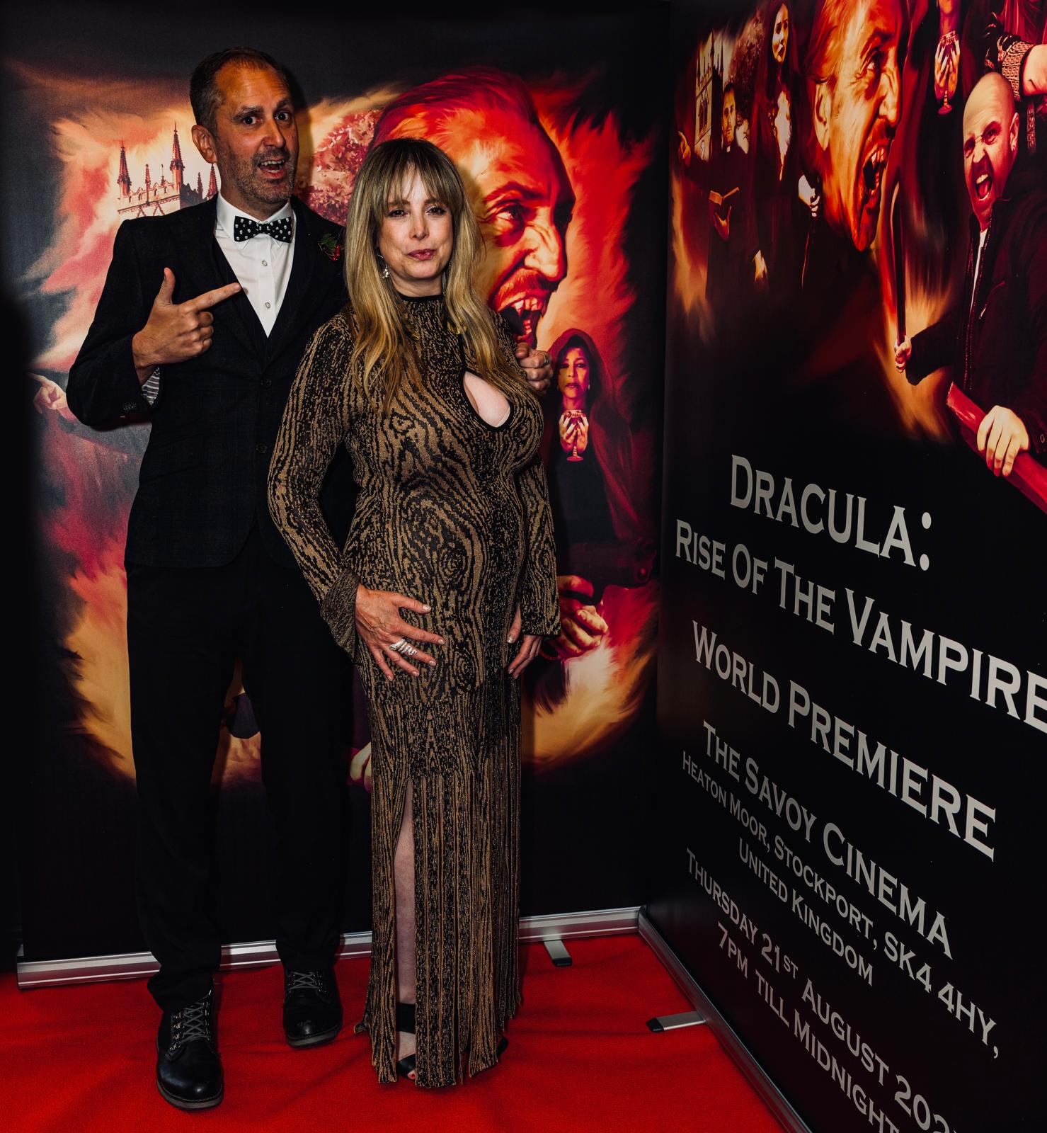 Nathan Head and Emma Fletcher at the premiere